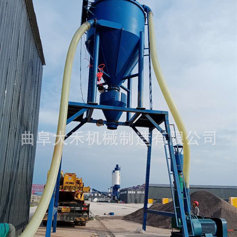 电厂粉煤灰负压吸灰机库房水泥灰中转负压吸灰气力输送机