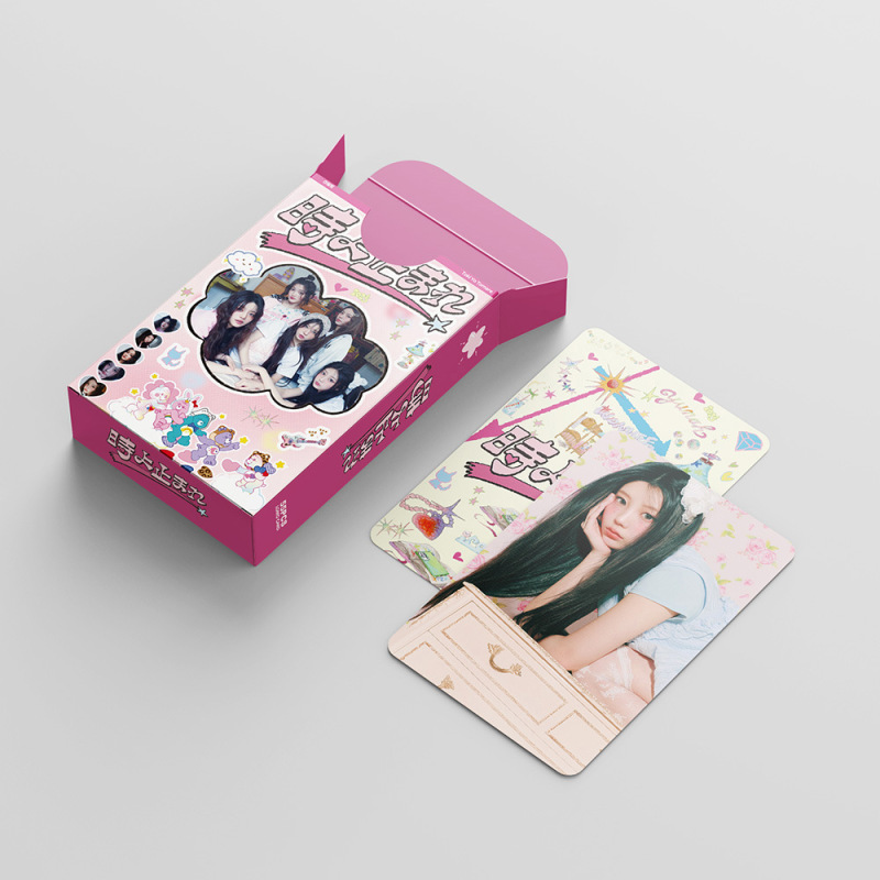 ILLIT新款小卡 KPOP韩流女团SINGLE 時よ止まれ系列照片卡ins55张|undefined