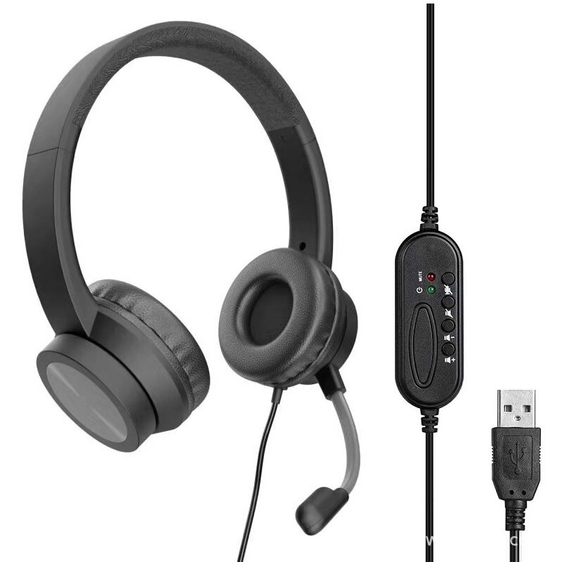 Factory Direct Sales High-End USB Headset Computer Headset Type C Gaming Conference Call Enc Call Noise Reduction Factory Direct Sales High-End USB Headset Computer Headset Type C Gaming Conference Call Enc Call Noise Reduction