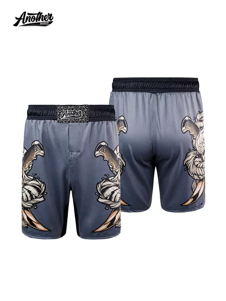 Anotherboxer Double Blade Snake Mixed Martial Arts Shorts Mma Four-Way Stretch High Elasticity Brazilian Jiu-Jitsu Training Shorts
