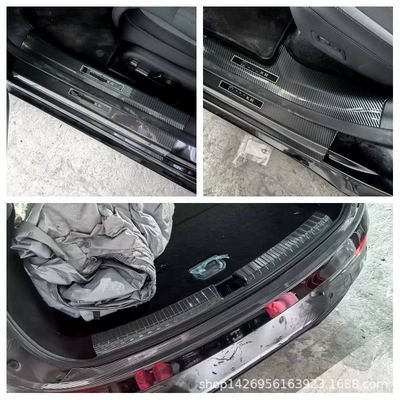 Four-Door Welcome Footboard K, Dekorativ pedal başlıqları - 25-extreme-krypton-007gt-threshold-strip