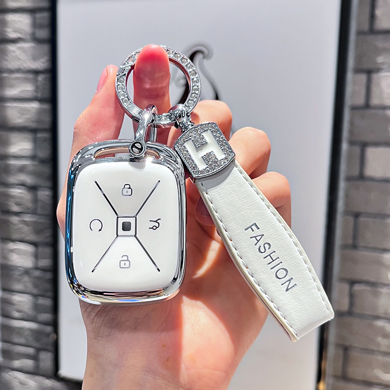 Suitable for 26 models of Arcfox T1 key cases, BAIC ARCFOX Arcfox T1 new energy vehicle remote control protective shell with buckle