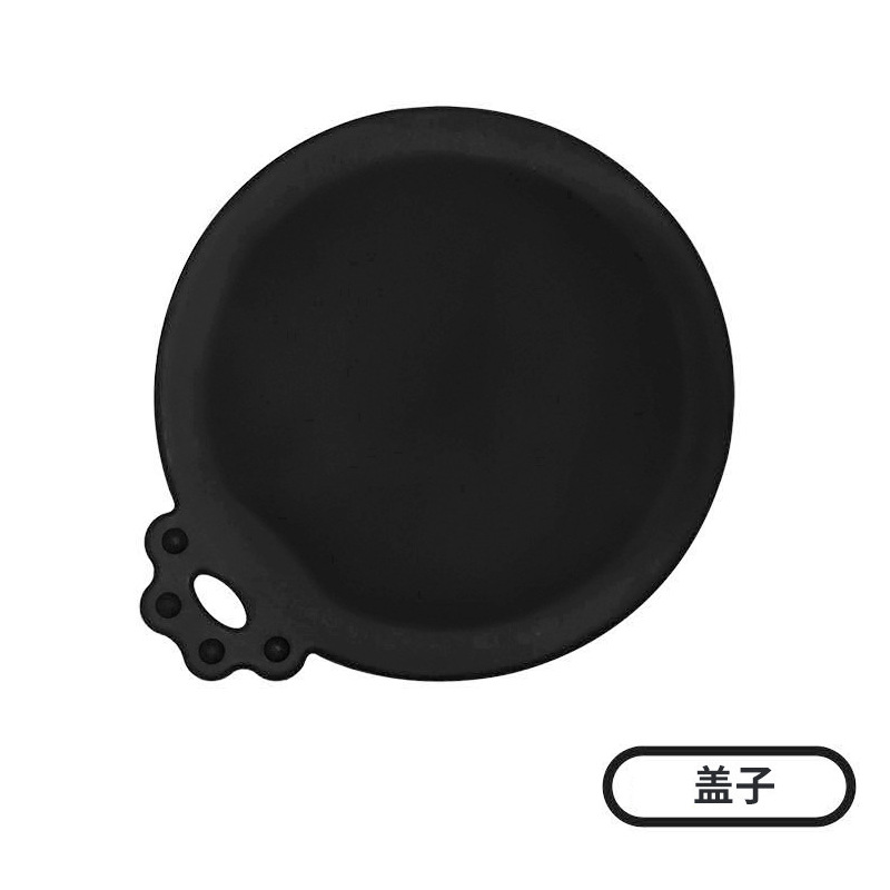 Gato puede cubrir cubierta de silicona fresca mascota perro puede cubierta de sellado universal cubierta de sellado puede cuchara