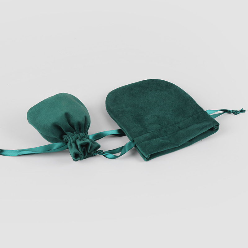 Velvet bag, jewelry drawstring bag, lucky bag, small cloth bag, high-end jewelry storage velvet bag with printed logo