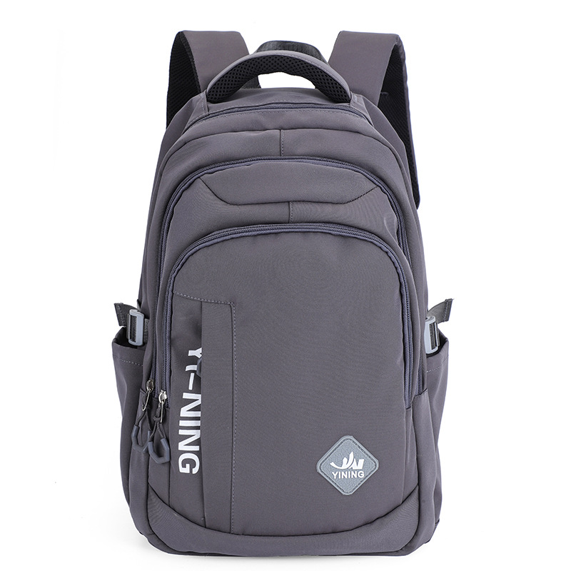 2023 nueva mochila espesa mochila de estudiantes color sólido simple mochila de hombro mochila de viaje resistente al desgaste bolsas de mujer y hombre