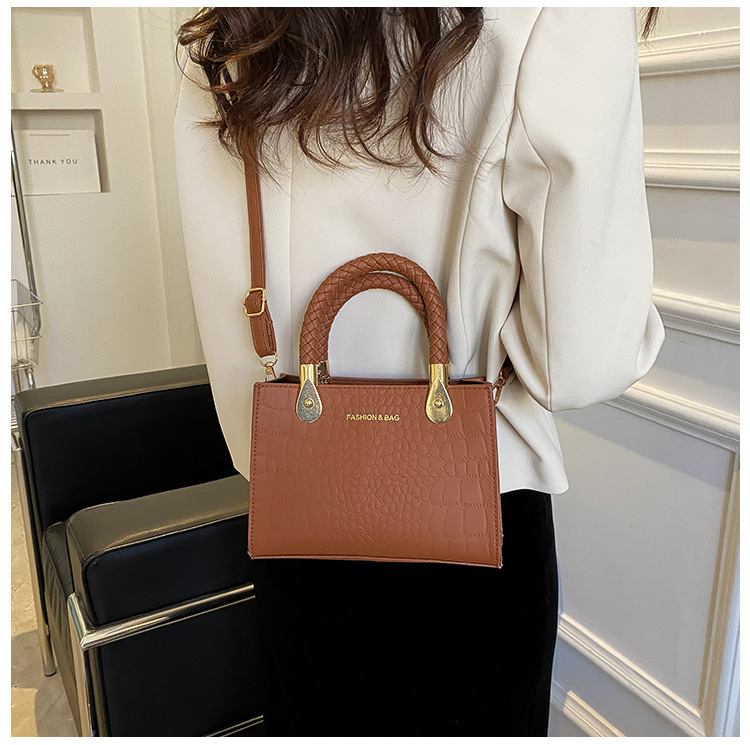 Women'S Gender Streetwear Style Women's Small All Seasons Pu Leather Streetwear Square Bag