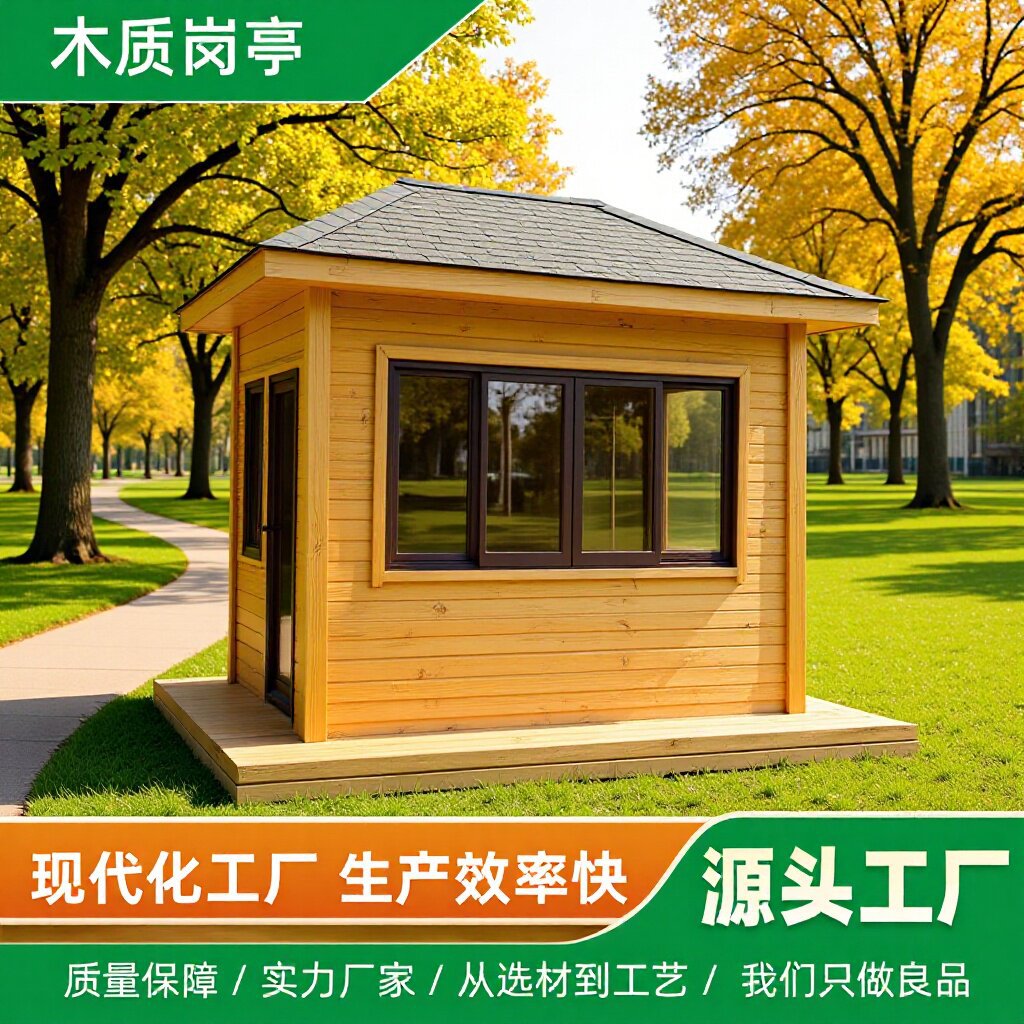 岗亭房子可移动户外工具房移动房厂家定制保安亭景区售货亭组合式