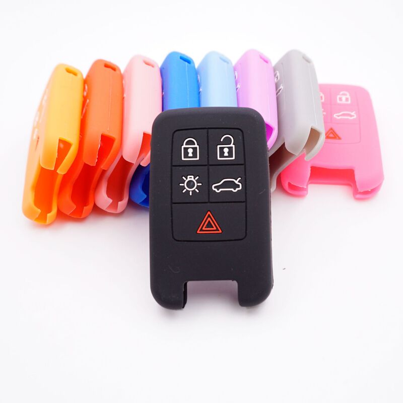 Suitable for Volvo V40/S80L Remote Control Key Xc60/Xc70/S60Lv60 Car Silicone Key Case