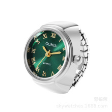 太阳纹UP手表戒指女戒指复古迷你可爱学生手指表看时间创意可批发