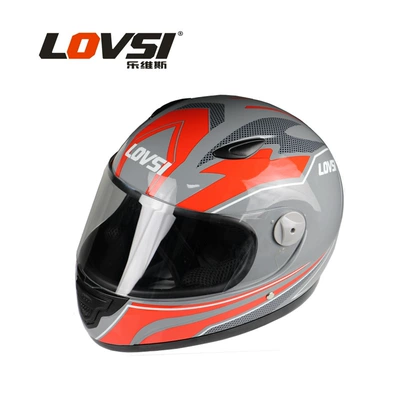 Full-Face Helmet for Electric | Motosiklet kaskı (dəbilqə) - cement-gray-phoenix-fire-one-size-fits-all-57-61cm