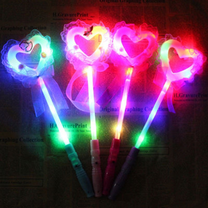 Concierto de palos fluorescentes estrella pentagonal brillante azul brillante aro de cabello flash stick props de la fiesta