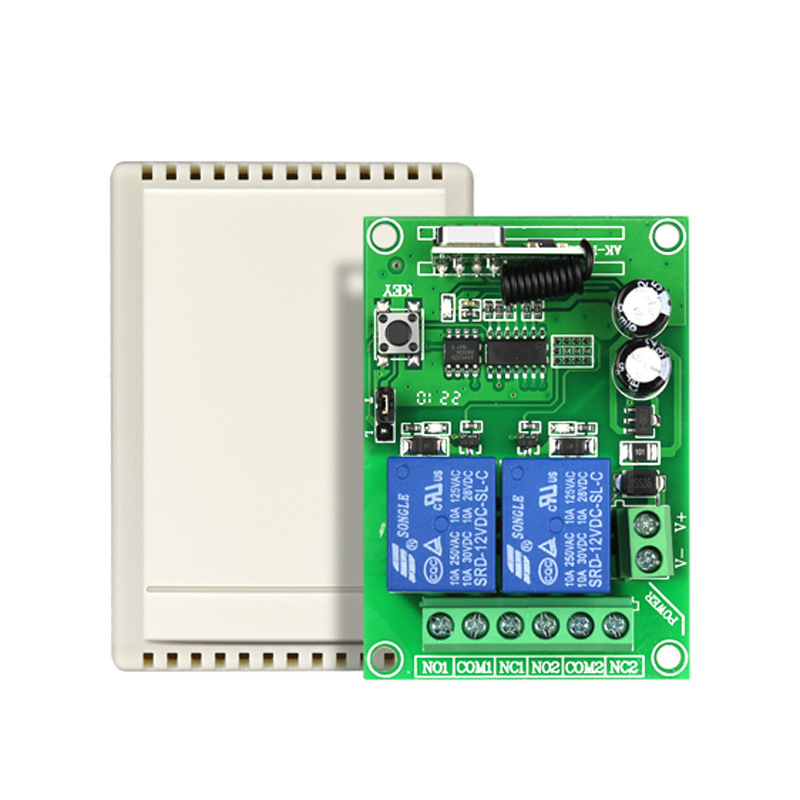 クロスボーダー知能入退室12v両リモコンスイッチ強化学コード安防煙警報器無線リモコン|undefined