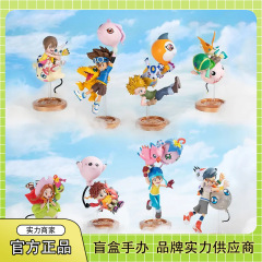 正版数码宝贝大冒险25周年纪念款盲盒潮玩手办礼物公仔摆件批发