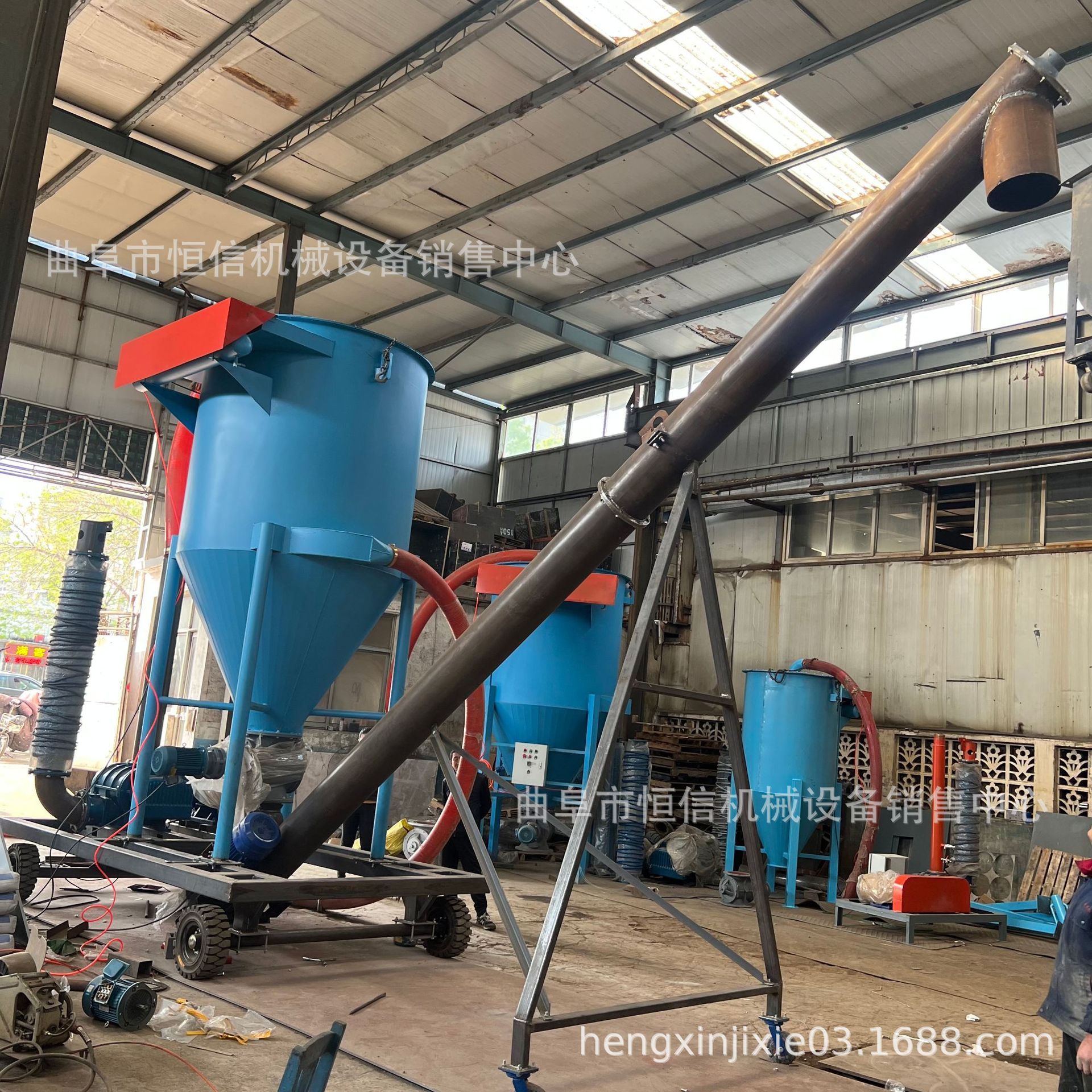 大吸力的硅藻土气力输送机zcjb 150型高岭土气力吸料机 直供