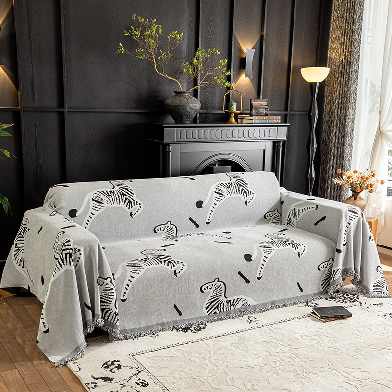 Sofá simple de Schneier cuatro estaciones toalla de sofá universal tela cubierta todo incluido cojín de sofá antideslizante ins viento hogar