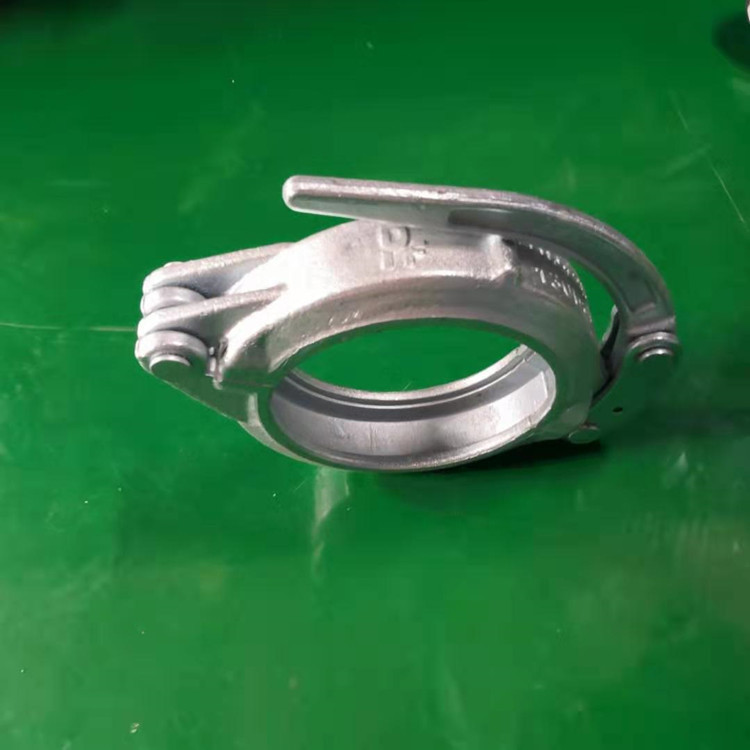 混凝土管卡u型固定神器镀锌管卡扣螺母消防管卡快速三一泵车卡箍