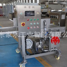 全自动商用裹粉淋浆机  巧克力甜甜圈面包片上浆机