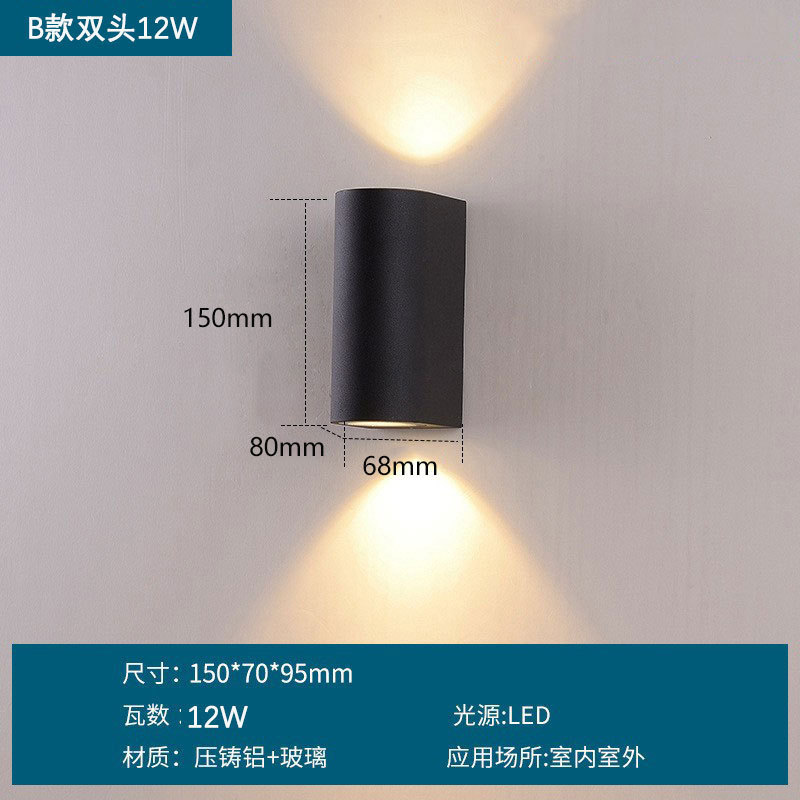 모델 B-더블 헤드 12W