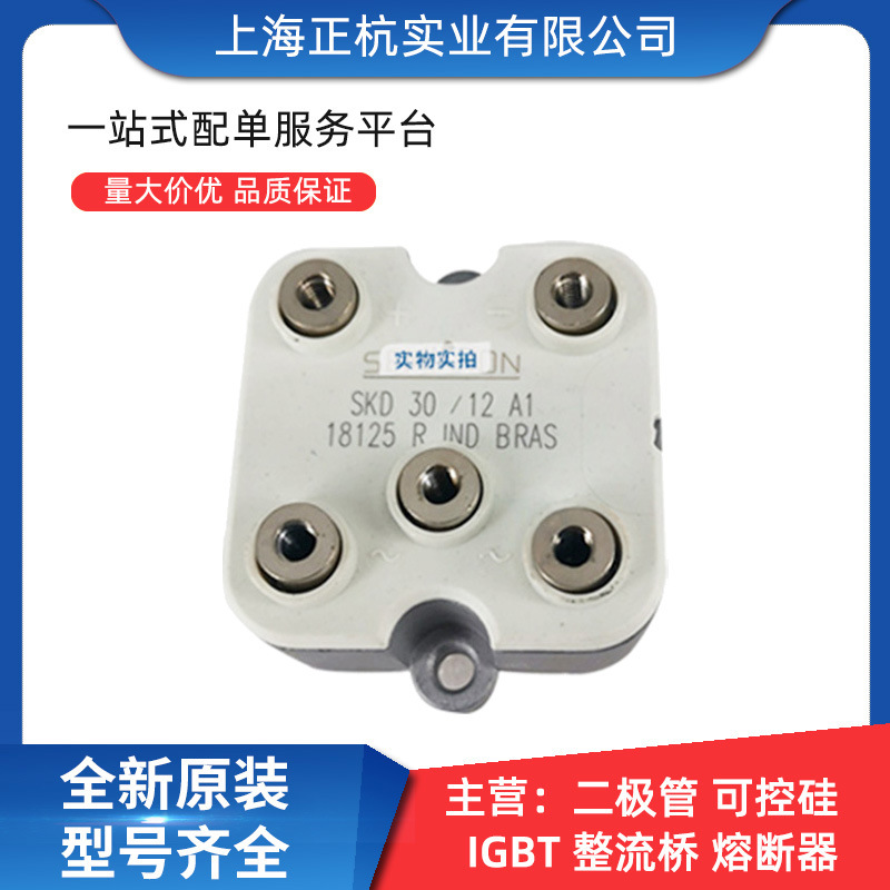 SKD30/12A1    SKD30/16A1单向整流桥功率模块全新原装量大从优