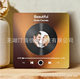 Independent Station Personalized Album Refrigerator Sticker to Picture Photo Music Playable Decorative Photo Frame Couple Gift