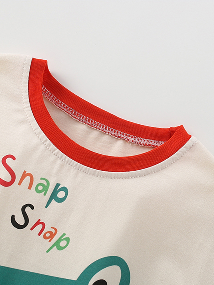 Transfronterizo spot malwee juego de niños camisetas de verano nuevo estilo europeo y americano para niños de manga corta casual dos piezas