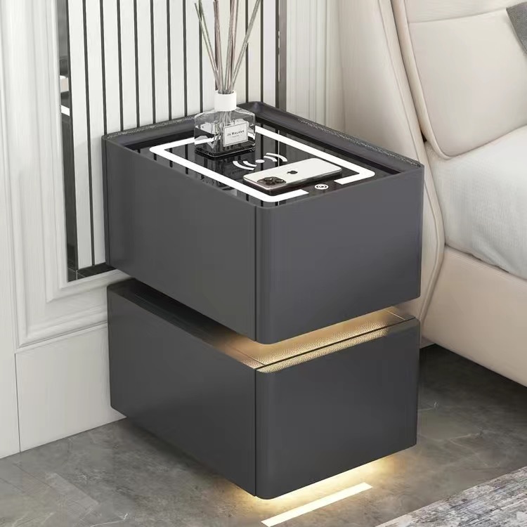 다크 그레이 스마트 조리대 + USB