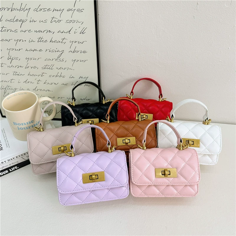 Детская сумка, маленькая цепочка, стиль Chanel