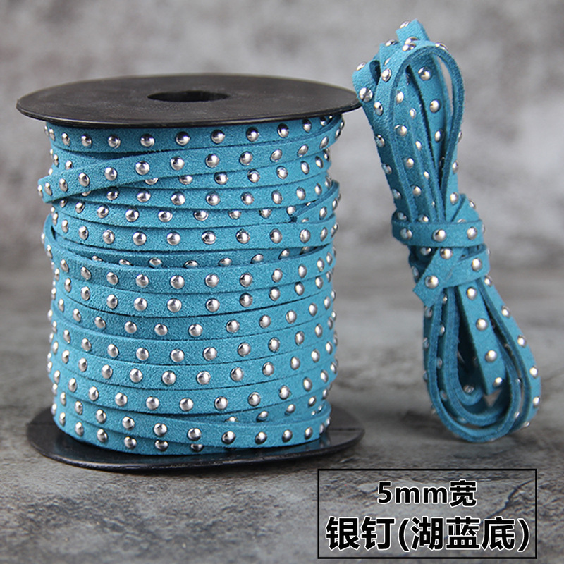 DIY ジュエリーアクセサリーカラー 5 ミリメートル韓国ベルベットホットダイヤモンド単列半円リベットロープ衣類アクセサリー在庫卸売|undefined