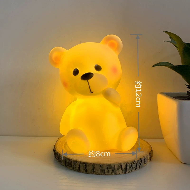 Cute creative night light, lantern for bed, Birthday gift