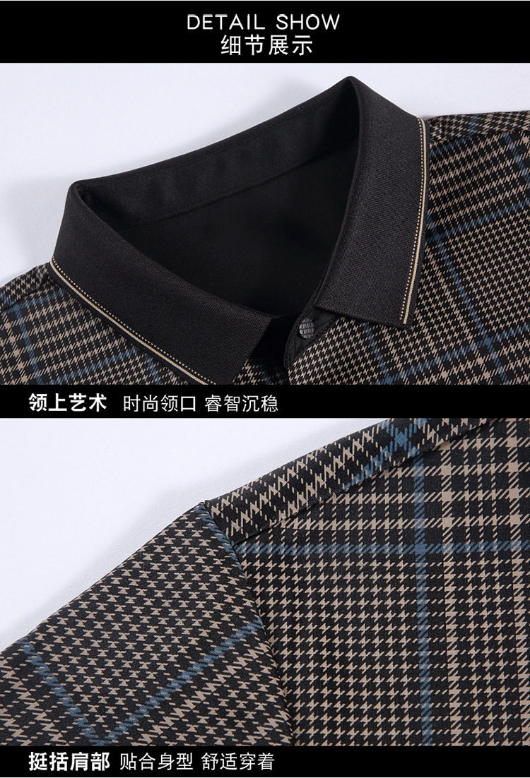 C5311 1810K ÁO THUN NAM XINTYG NGẮN TAY KẺ CARO MÙA HÈ TRUNG NIÊN KẺ CARO KÍN CỔ THỜI TRANG NAM LỤA TƠ TẰM G05 SẢN PHẨM MỚI