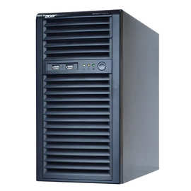 全新超微Acre塔式服务器机箱 MATX主板 含400W电源 组装电脑机箱