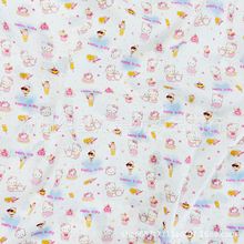 全棉双层纱春秋数码印花卡通凯蒂猫女装童装连衣裙服装手工家居服