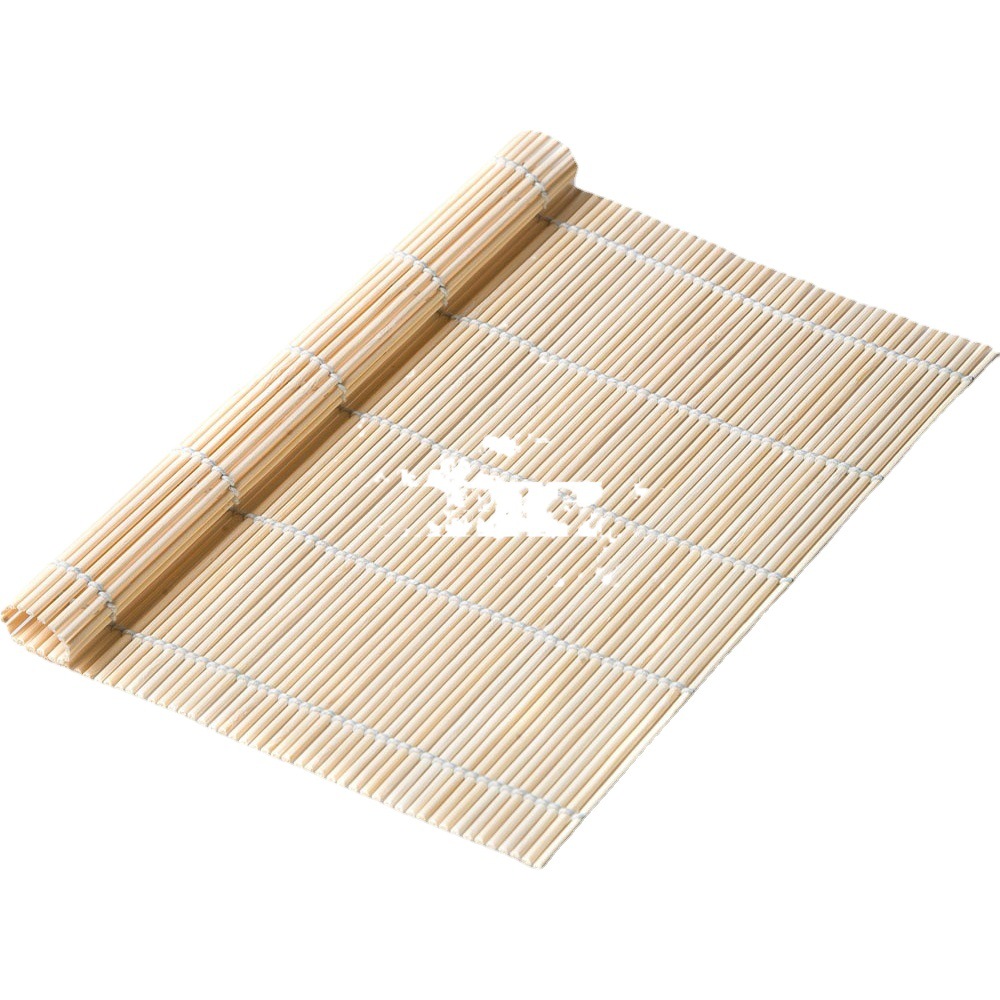 Esterilla de bambú para sushi de 24 cm, piel blanca, piel amarilla, piel verde, esterilla para enrollar, molde de arroz de algas marinas de plástico, fabricante de exportación, venta al por mayor