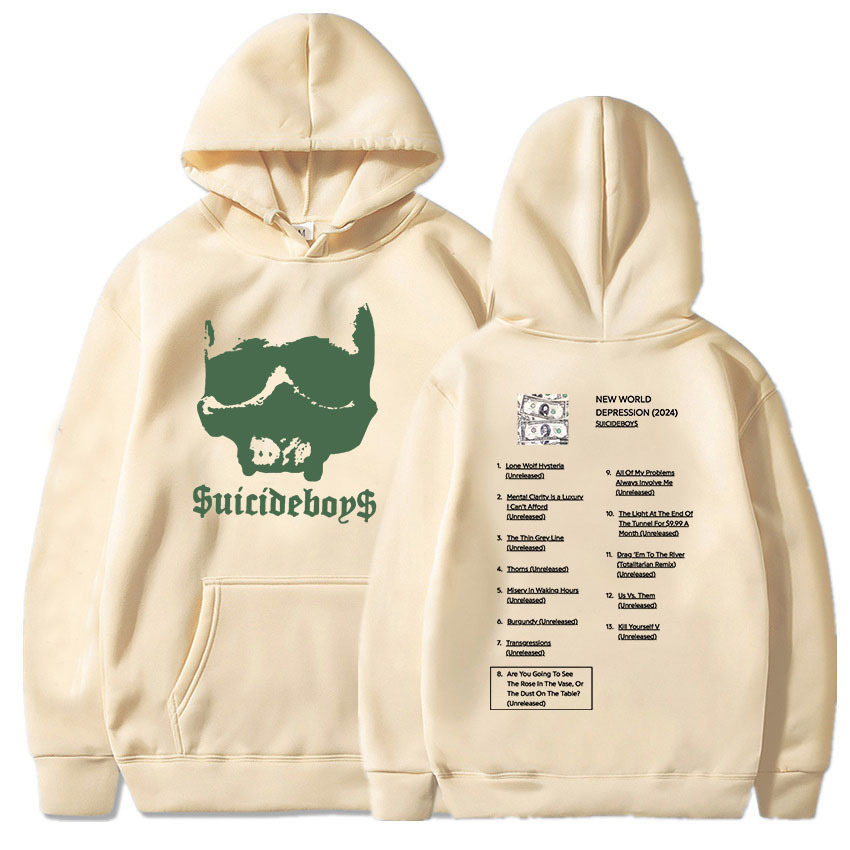 Men Setwear Graphic Clothing NEW WORLD DEPRESSION Album 2024