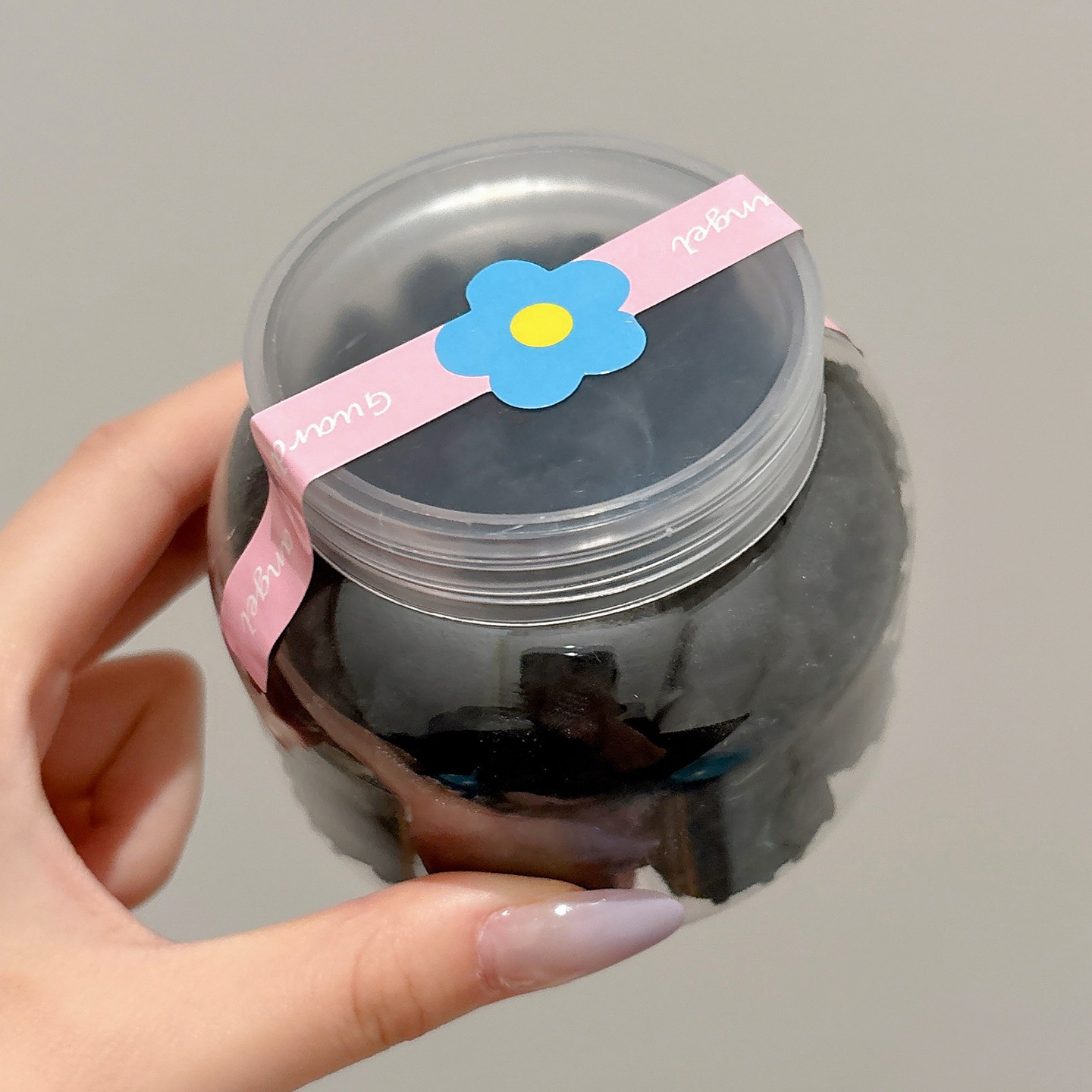 Anillo para el cabello de los niños, banda de goma de alta elasticidad, cabello trenzado, no daña el cabello, cuerda para atar al bebé, red neta 2025 nueva funda de cuero de cuerda para el cabello