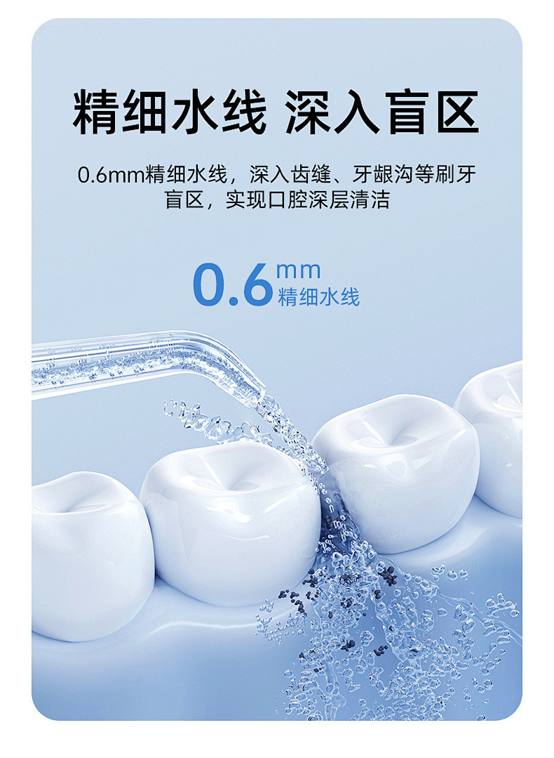 USB Rechargeable Portable Oral Irrigator Set Home Travel Oral Cleaning Tool Electric Water Flosser