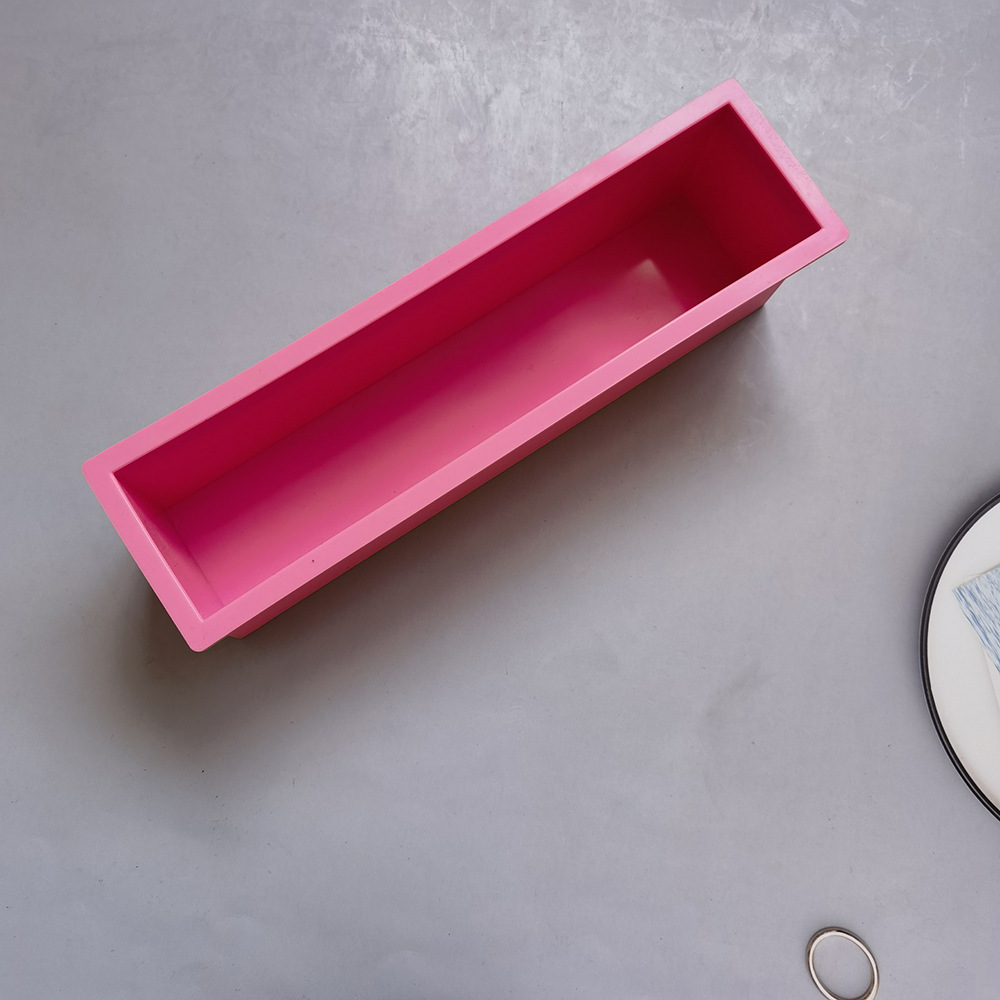 Square Toast 378 pastel molde de silicona gelatina torta molde de pan herramientas de horneado