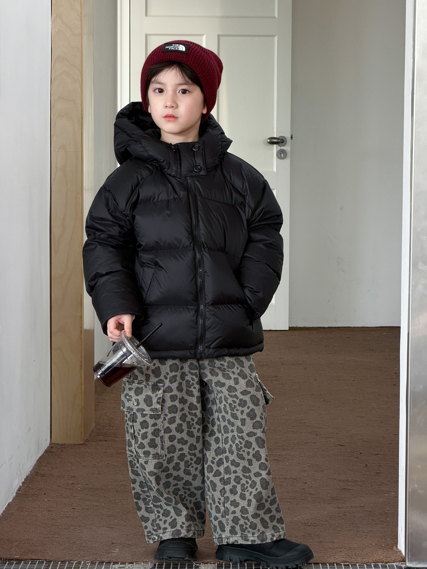 Chaqueta de plumón para niños chaqueta de invierno para niños chaqueta de pan 2025 ropa de invierno para niños engrosado 90 chaqueta blanca para niños