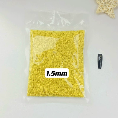 Dırnaq bəzəkləri | pack 500g small steel ball - 15-gold-1kg-pack