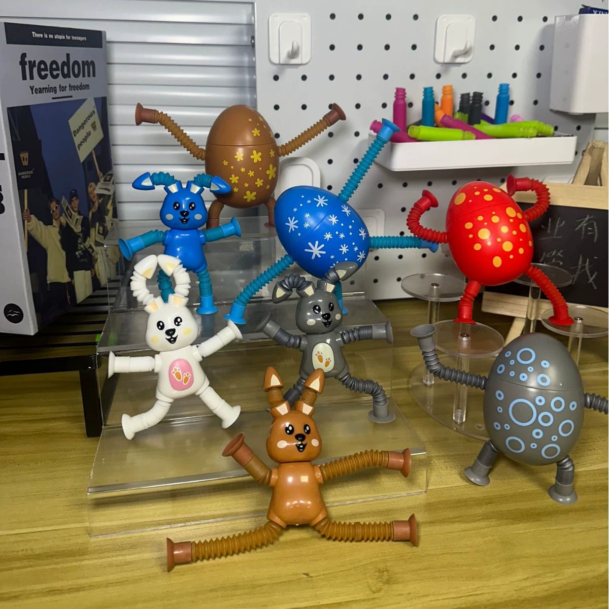Телескопический кролик, игрушка, антистресс