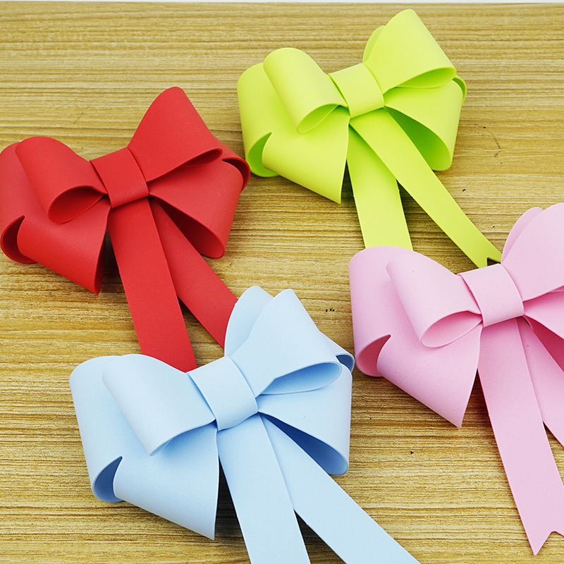 New Bow Material Bag Wedding Supplies Decorative Foam Cotton Layout Red Bow Diy Gift Packaging
