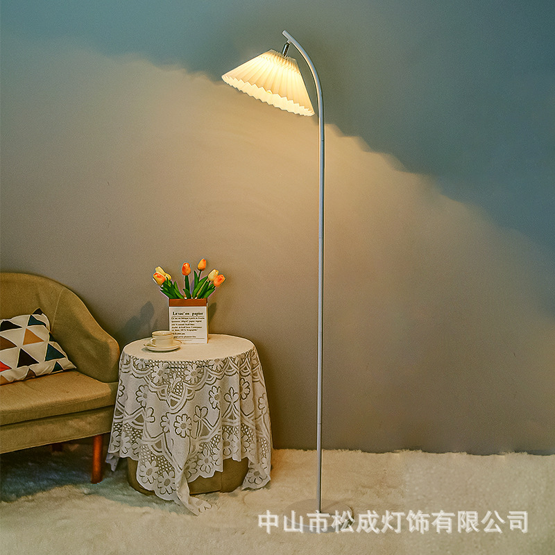 Cross-Border Floor Lamp Living Room Dimmable Bedroom Creative Bedside Lamp Modern Simple Side Super Bright Vertical Eye Protection