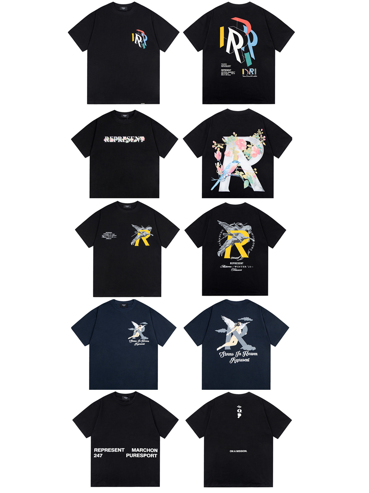 (Cross-border trading), (Wholesale), beach short sleeve T-shirt