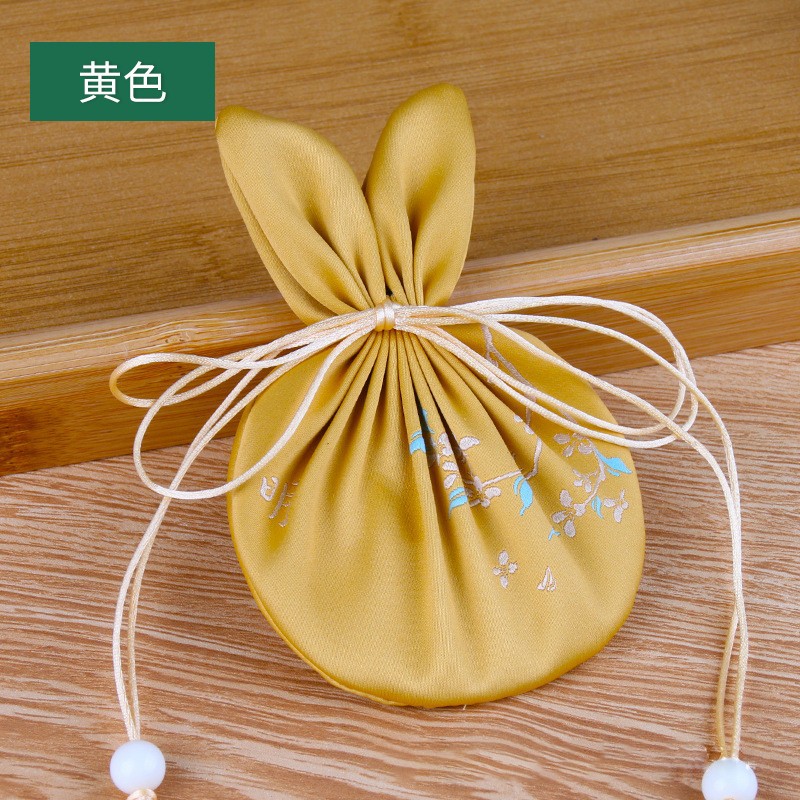 Dragon Boat Festival bolsa de joyería bolsa de aromaterapia bolsa tejida bordada bolsa de loto Zen estilo chino tradicional estilo antiguo brocado bolsa vacía