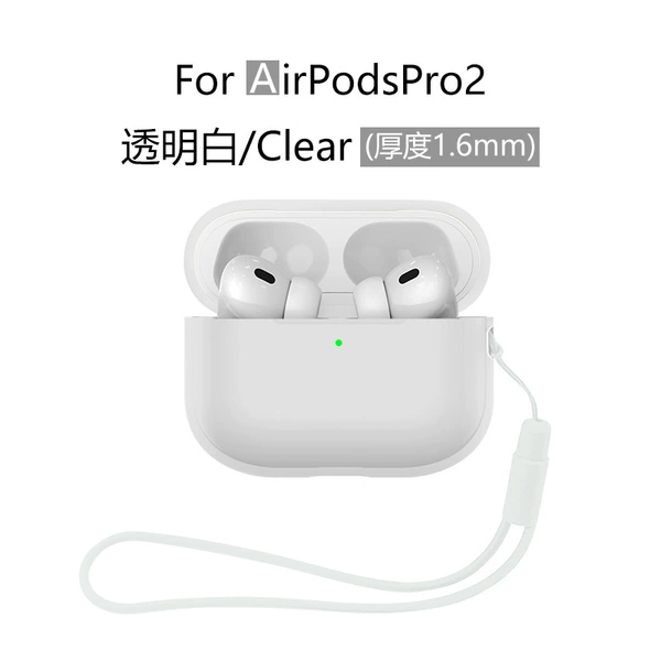 Transparent set, protective case, silicone strap