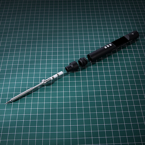 Pine cone soldering iron PTS200 smart soldering iron metal shell PD3.0 with sleep universal T12TS100 soldering iron head