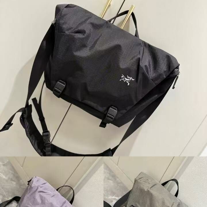 鸡骨架鸟Granville 10L邮差包大容量翻盖单肩包斜挎包背包|undefined