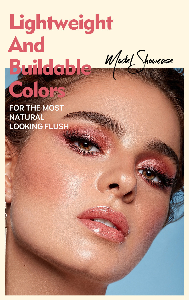 Matte Blush Stick For Cheeks And Lips Portable Contour Colour_voghion.com