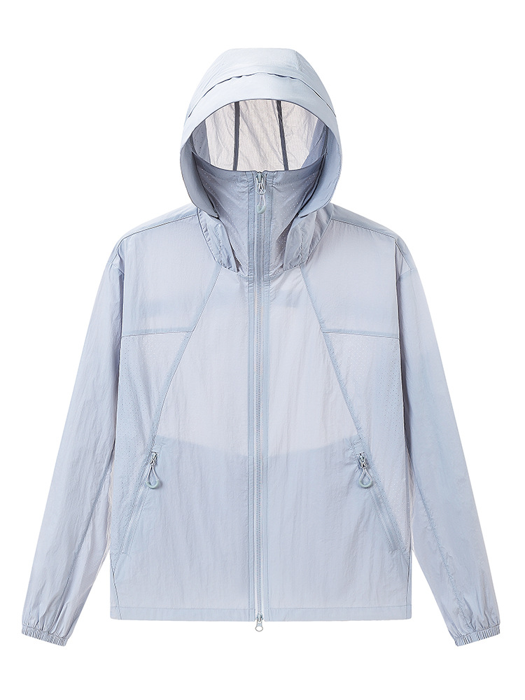 New Style Ice Silk Sun Protection Clothing for Women, Lightweight Quick-Drying Skin Clothing, Summer Anti-Uv Jacket, Ice-Feel Fishing Clothing for Men