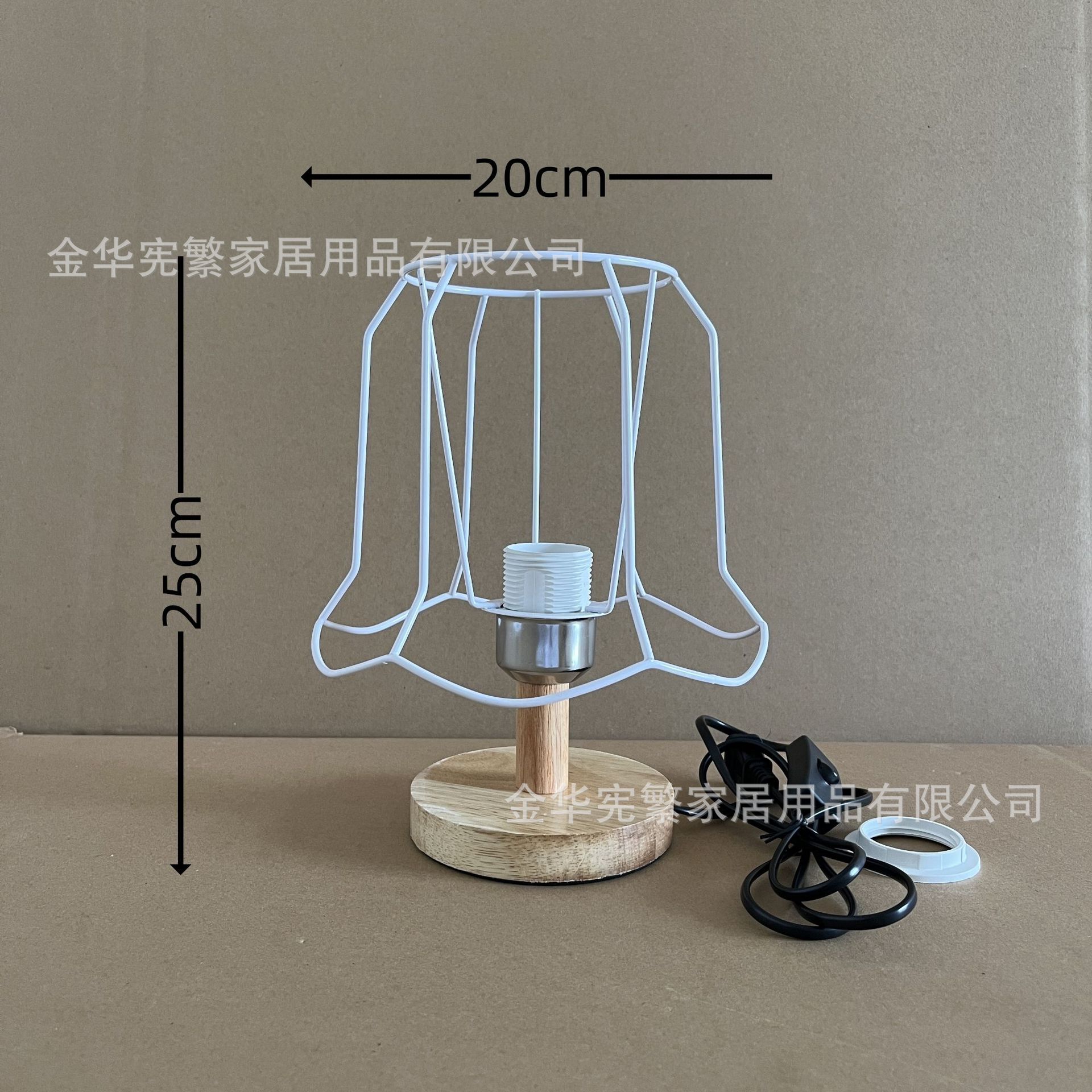 모자 철제 프레임 + 13개의 높은 통나무 베이스